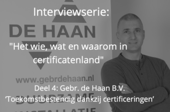 Meijster De Haan ISO 9001 VCA certificaat